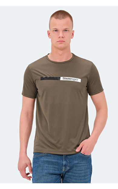 Slazenger NELS Erkek Tişört Haki