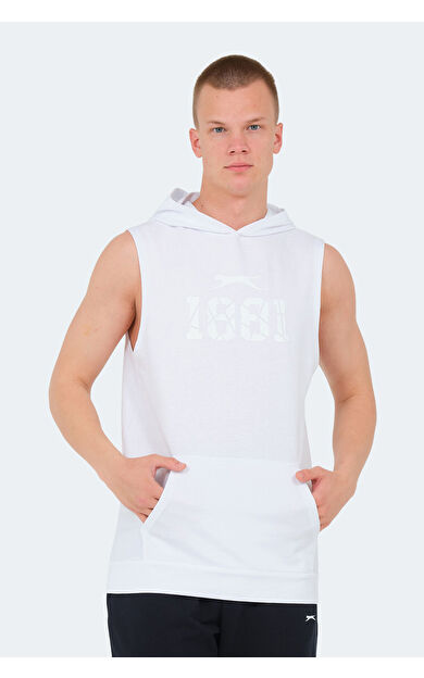 Slazenger VASILISA Erkek Tişört Beyaz