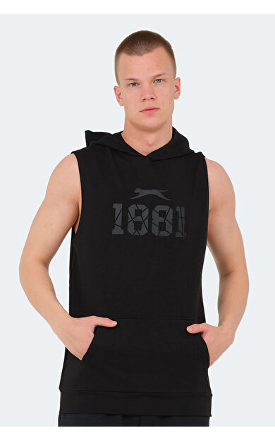 Slazenger VASILISA Erkek Tişört Siyah