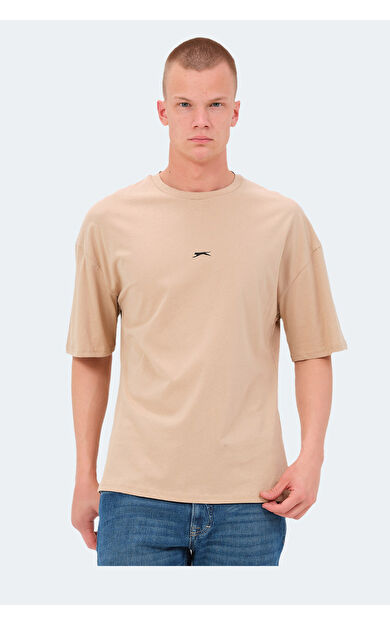 Slazenger VENETIA I Erkek Tişört Bej