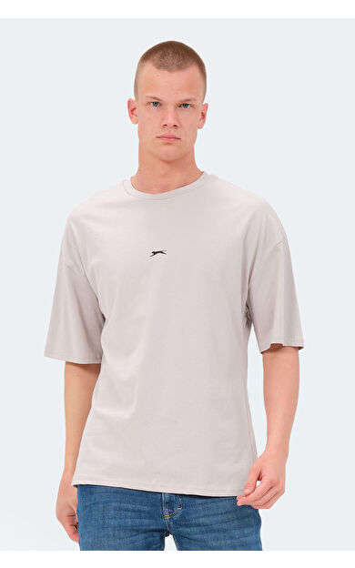 Slazenger VENETIA I Erkek Tişört Taş Gri