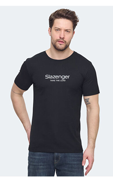 Slazenger VOITTO Erkek Tişört Siyah