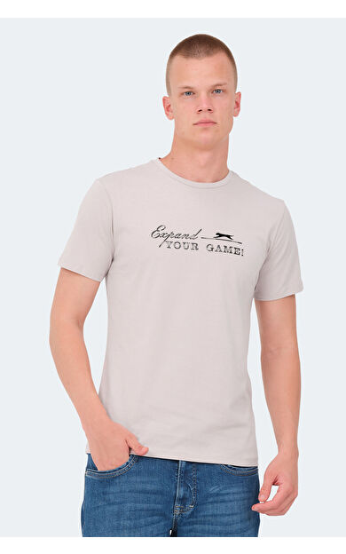 Slazenger VOLKER I Erkek Tişört Taş Gri