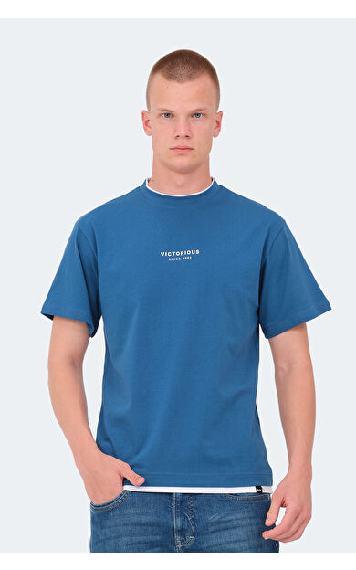 Slazenger VRENI Erkek Tişört Petrol