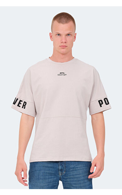 Slazenger VISION Erkek Tişört Taş Gri