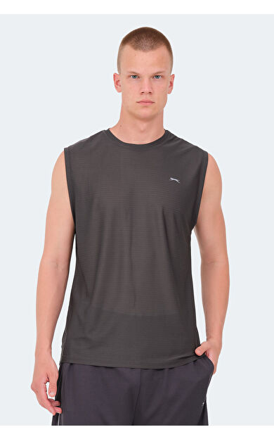 Slazenger ROM Erkek Tişört Koyu Gri