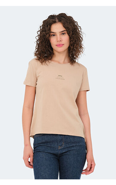 Slazenger VIRAJ Erkek Tişört Bej