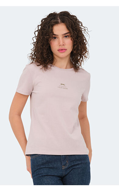 Slazenger VIRAJ Kadın Tişört Taş Gri