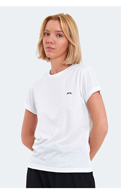 Slazenger RACING Kadın Tişört Beyaz