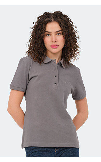 Slazenger VERA I Kadın Tişört Koyu Gri