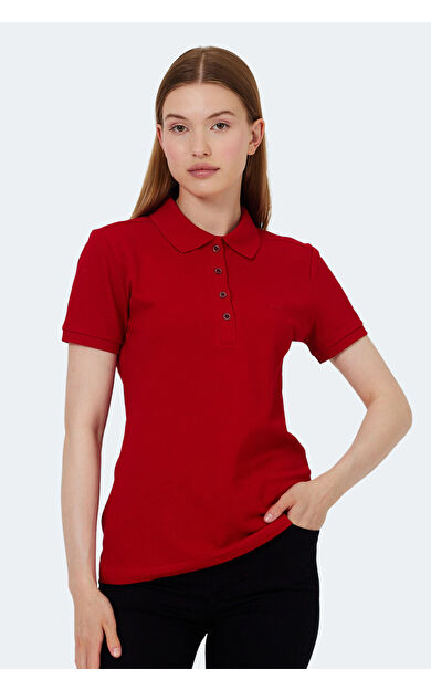 Slazenger VERA I Kadın Tişört Kırmızı