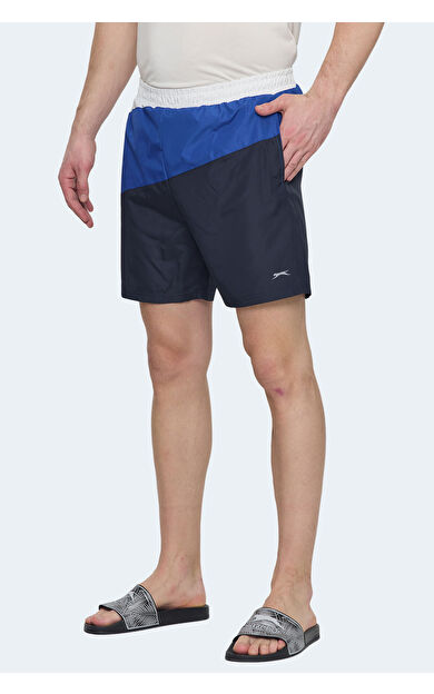 Slazenger ROHAN Erkek Şort Lacivert / Saks Mavi