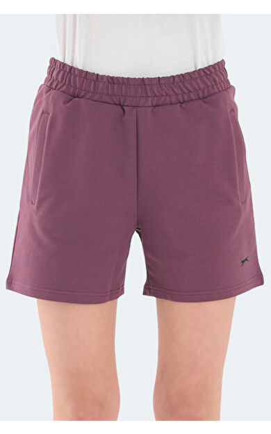 Slazenger RAMLAH I Kadın Şort Mürdüm