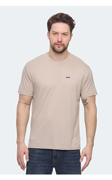 Slazenger KRATER Erkek Tişört Bej