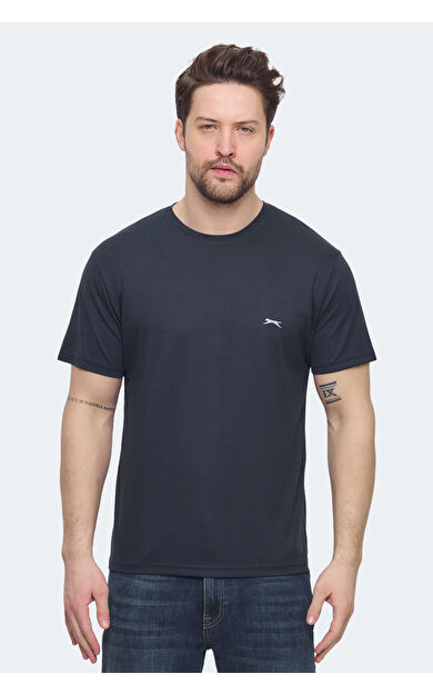 Slazenger KRATER Erkek Tişört Koyu Gri