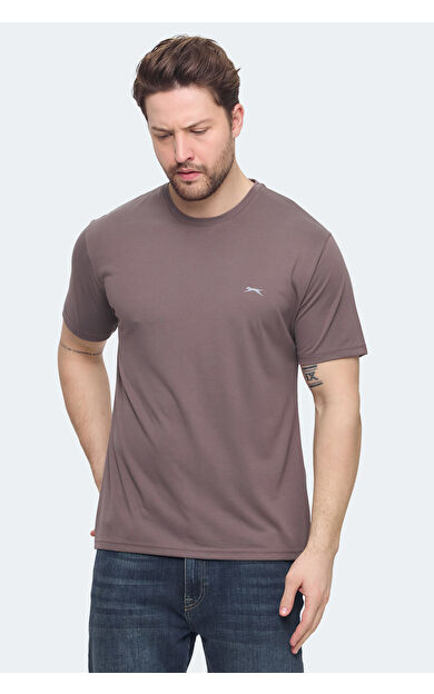 Slazenger KRATER Erkek Tişört Kahve