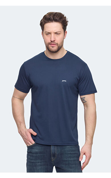 Slazenger KRATER Erkek Tişört Lacivert