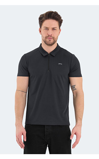 Slazenger ROYAL Erkek Tişört Koyu Gri