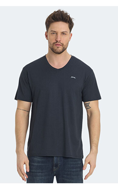 Slazenger KRAKKER Erkek Tişört Koyu Gri