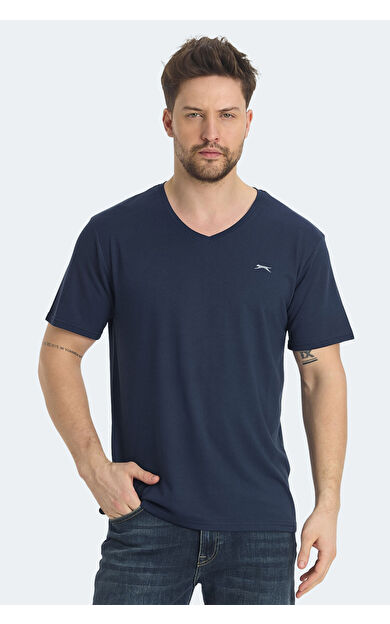 Slazenger KRAKKER Erkek Tişört Lacivert