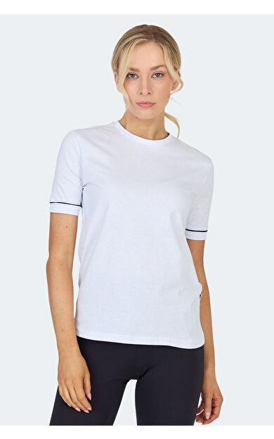 Slazenger VITYA I Kadın Tişört Beyaz