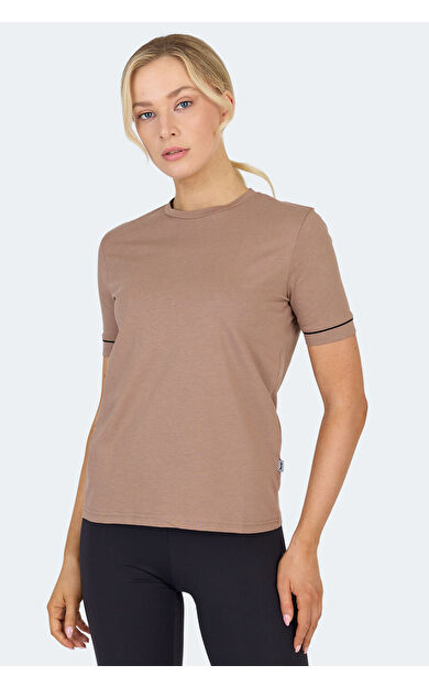 Slazenger VITYA I Kadın Tişört Vizon