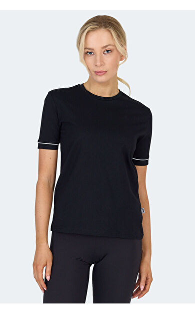 Slazenger VITYA I Kadın Tişört Siyah