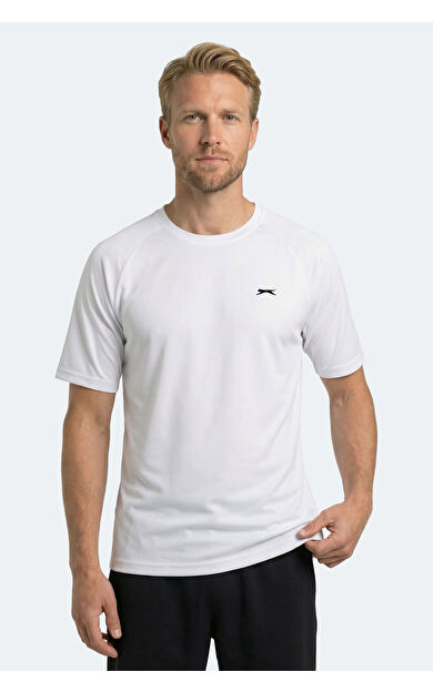 Slazenger RISING Erkek  Beyaz Tişört