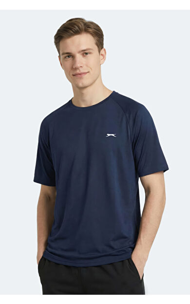 Slazenger RISING Erkek  Lacivert Tişört