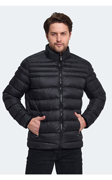 Slazenger HORIZON Erkek Mont &amp; Kaban Siyah Siyah