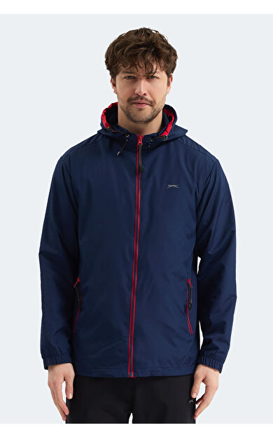Slazenger OFANS Erkek Yağmurluk Lacivert