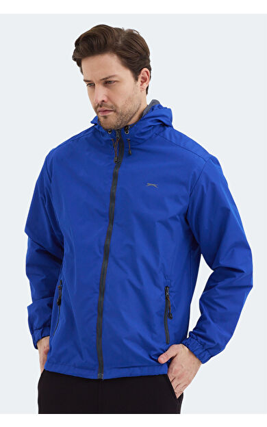 Slazenger OFANS Erkek Mont &amp; Kaban Saks Mavi Saks Mavi