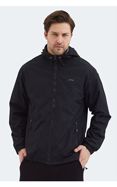 Slazenger OFANS Erkek Mont &amp; Kaban Siyah Siyah