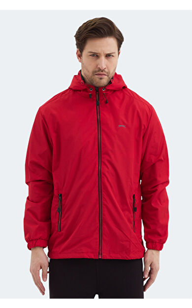 Slazenger OFANS Erkek Mont & Kaban Kırmızı Kırmızı