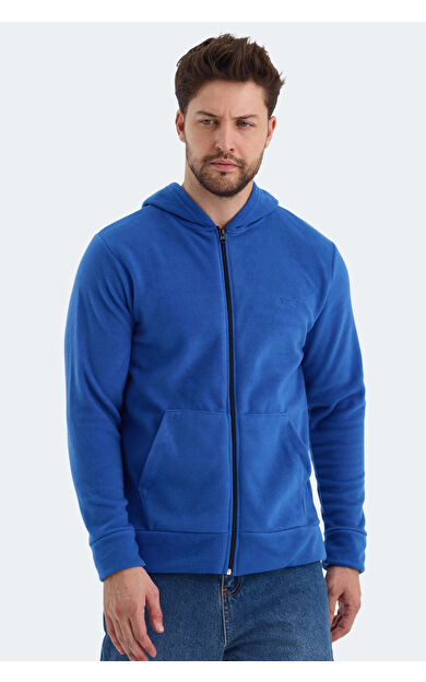 Slazenger SAMSON Erkek Polar Saks Mavi Saks Mavi