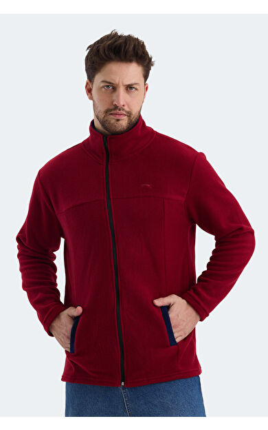 Slazenger SAFRANO I Erkek Polar Bordo Bordo