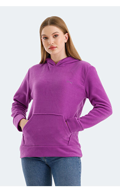 Slazenger SASSA Kadın Polar Mor Mor