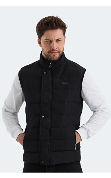 Slazenger ZULA Erkek Yelek Siyah Siyah