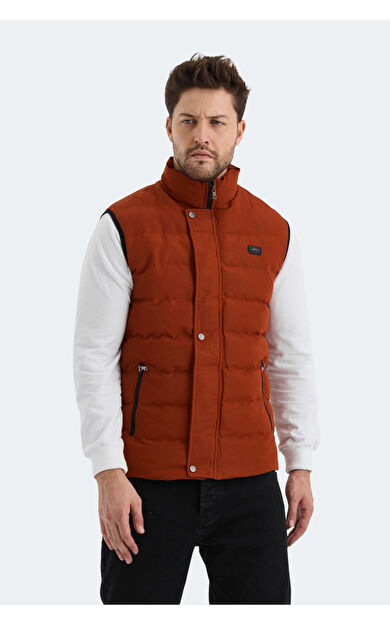 Slazenger ZULA Erkek Yelek Turuncu Turuncu