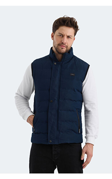 Slazenger ZULA Erkek Yelek Petrol Petrol