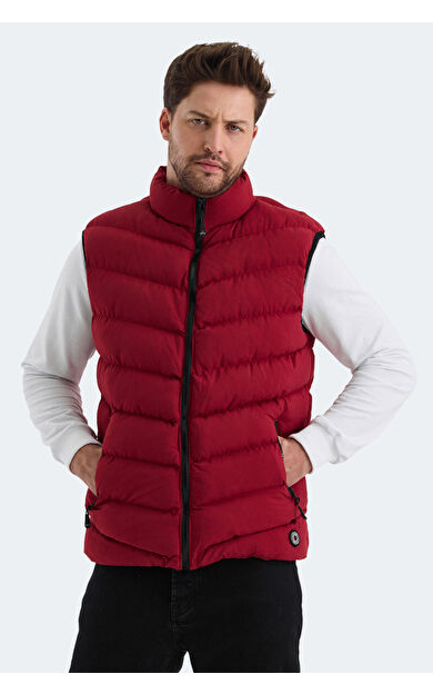 Slazenger HAMMER I Erkek Yelek Bordo Bordo