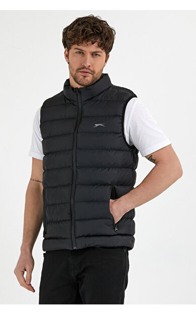 Slazenger BLANK Erkek Yelek Siyah