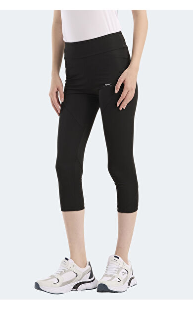 Slazenger PEREDURA Kadın Fitness Tayt Siyah Siyah