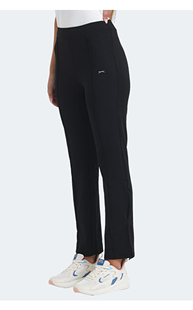 Slazenger PEPYO Kadın Fitness Tayt Siyah Siyah