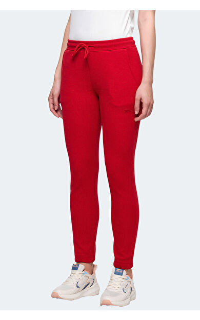 Slazenger POLL I Kadın Eşofman Altı Kırmızı Kırmızı