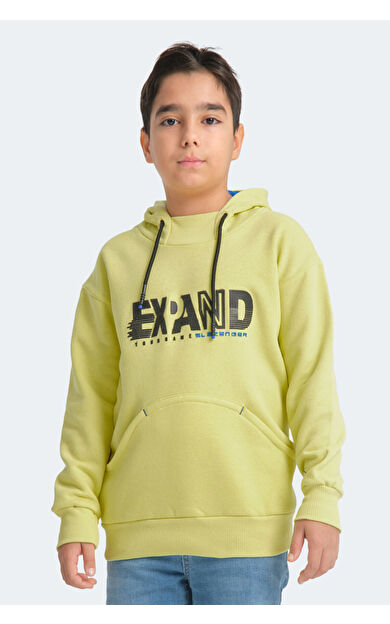 Slazenger DILAY Unisex Çocuk Sweatshirt Sarı Sarı