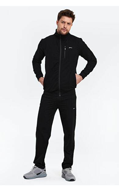 Slazenger ORAN IN Erkek Eşofman Takım Siyah