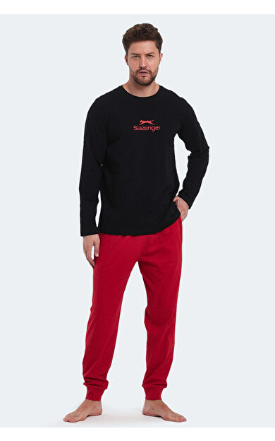 Slazenger PARTH IN Erkek Pijama Siyah