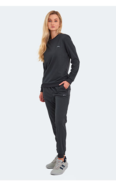 Slazenger OLINDA KTN Kadın Eşofman Takım Koyu Gri