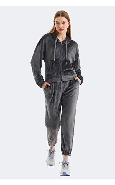 Slazenger VOTE IN Kadın Eşofman Takım Koyu Gri